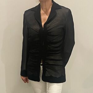 Moschino Black Couture Jacket